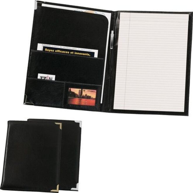 Kunstleren A4 schrijfmap