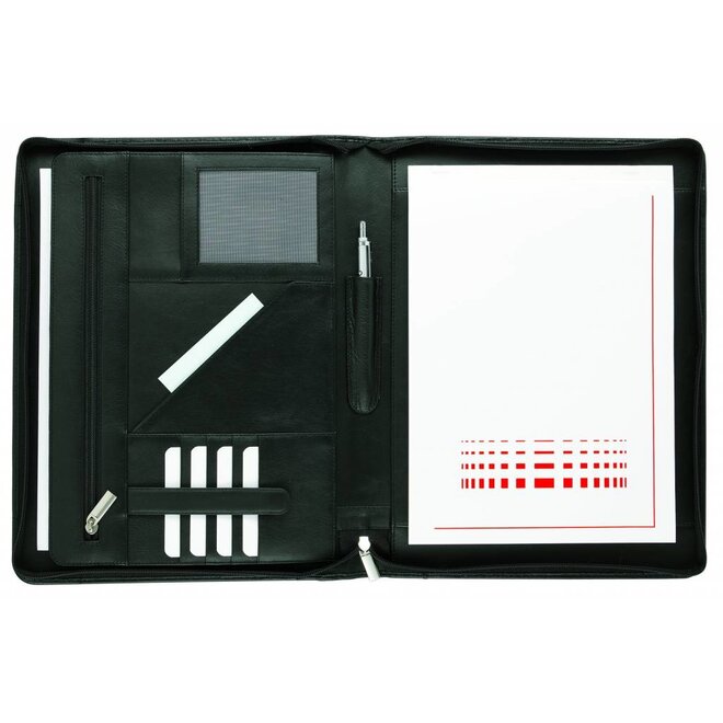 Leren schrijfmap A4 voor Tablet