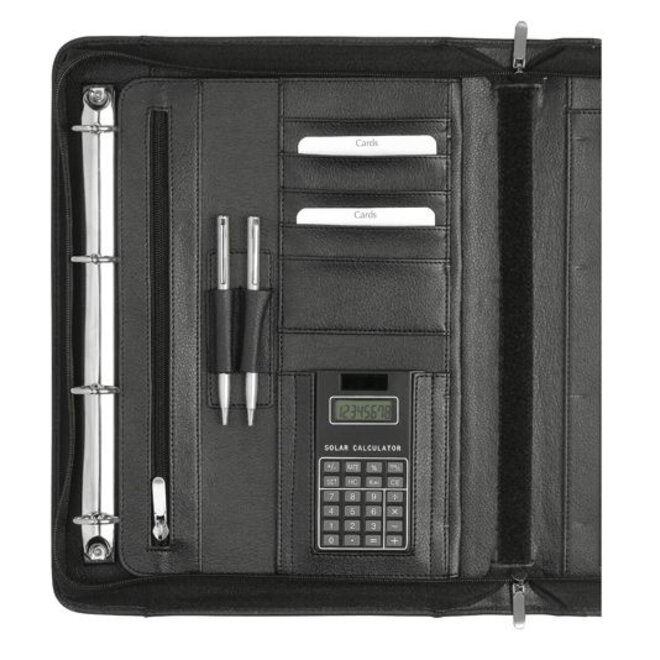 Lederen Conferentiemap ook voor linkshandigen