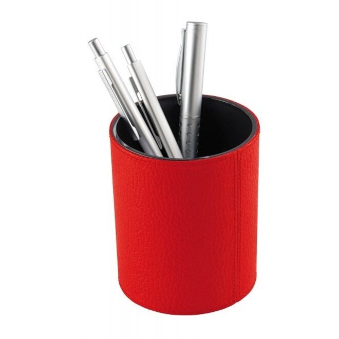 Lederen pennenbakje- diverse kleuren