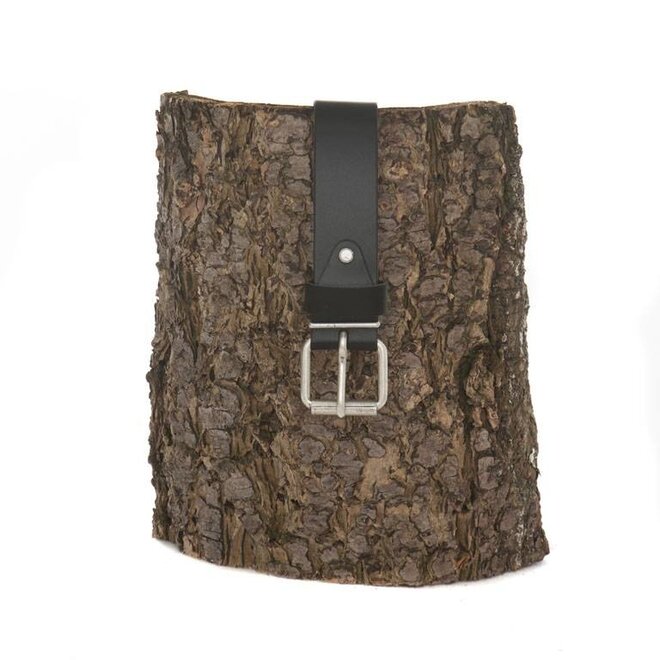 Leren riem 3.8 cm met nikkelvrije rolgesp