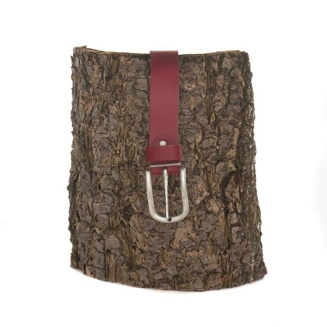 Leren riem 3.5 cm met nikkelvrije gesp