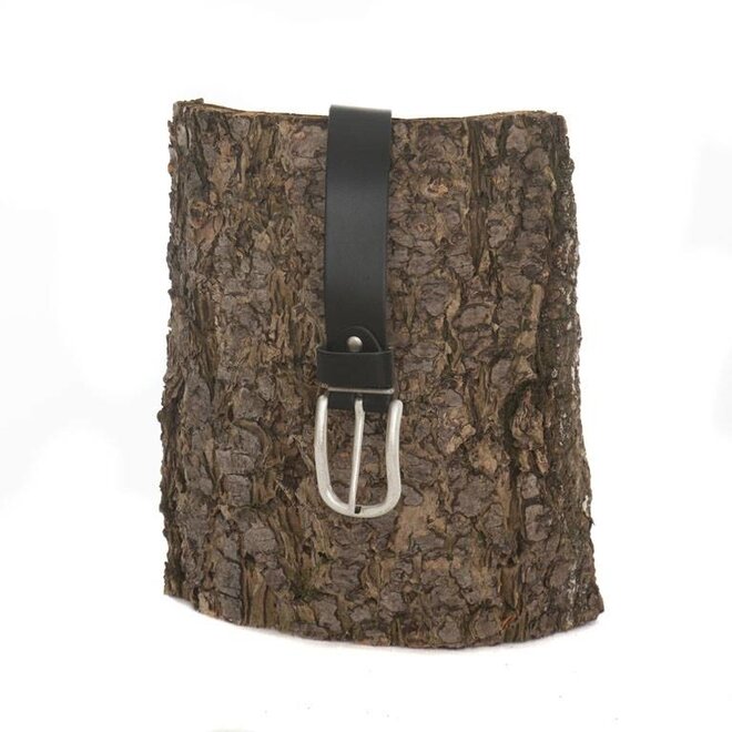 Leren riem 3.5 cm met nikkelvrije gesp