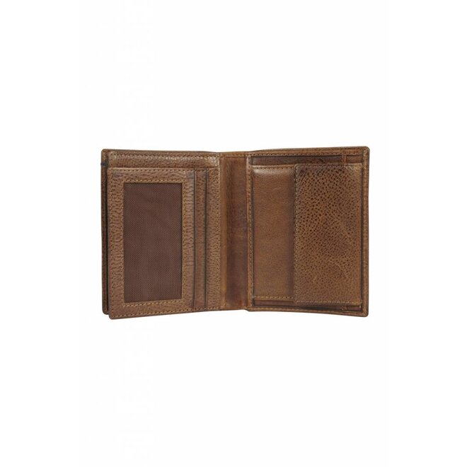 Leren portemonnee billfold - 4 cards