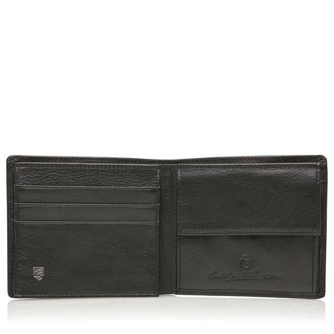 Leren  billfold portemonnee Vita C&B - 7 cards