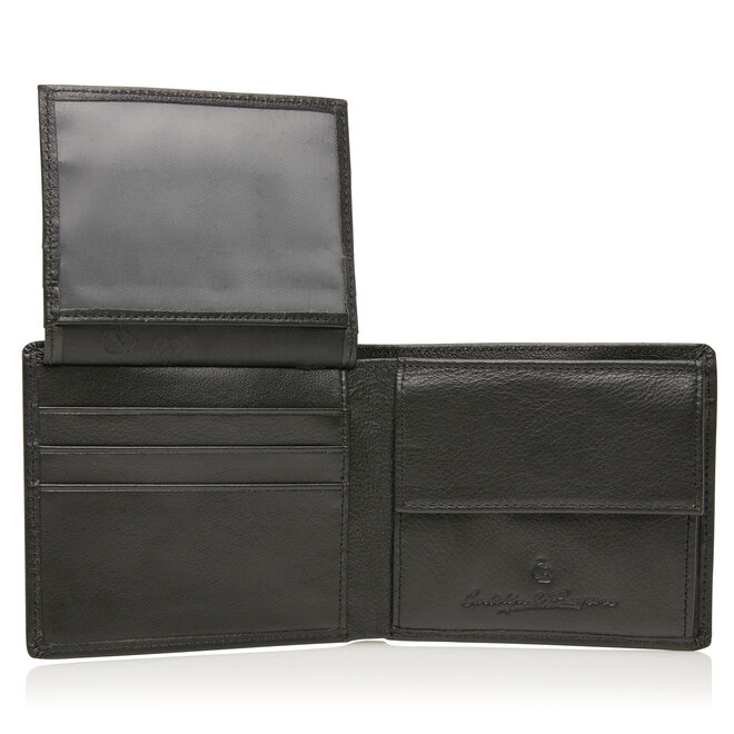 Leren  billfold portemonnee Vita C&B - 7 cards