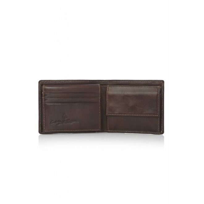 Leren billfold portemonnee Gaucho - 9 card