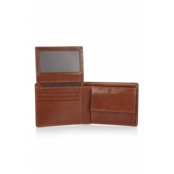 Leren billfold portemonnee Gaucho - 9 card