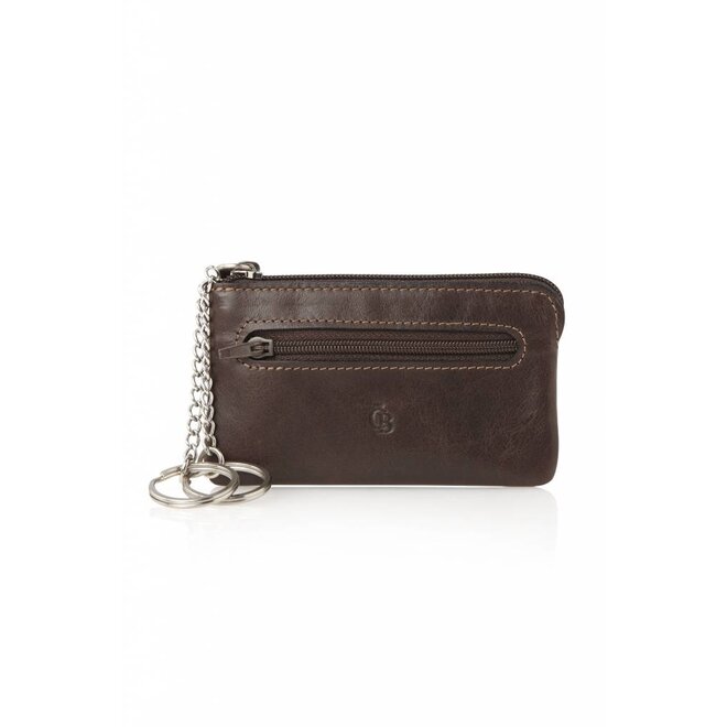 Leren sleutel étui Canyon C&B - met rits