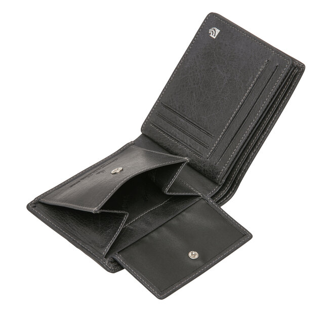 Leren billfold portemonnee C&B Canyon - 11 card