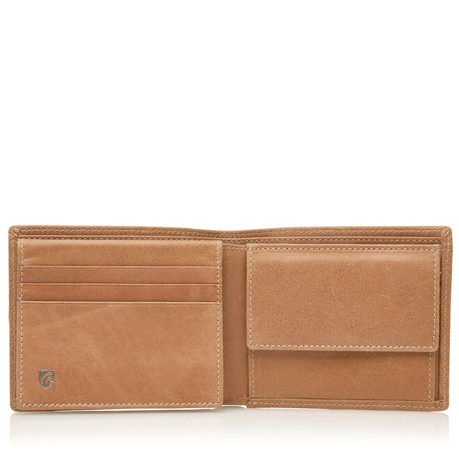 Leren billfold portemonnee C&B Canyon - 9 card