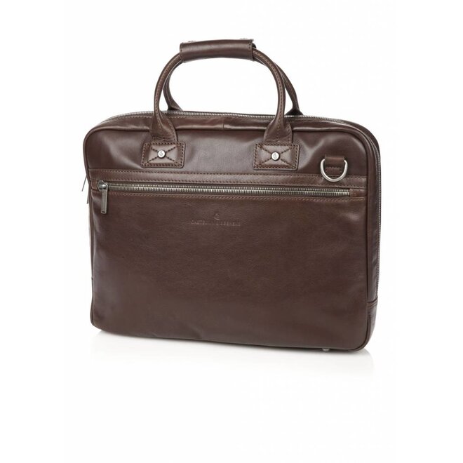 Leren Castelijn&Beerens Firenze laptoptas 15.6"