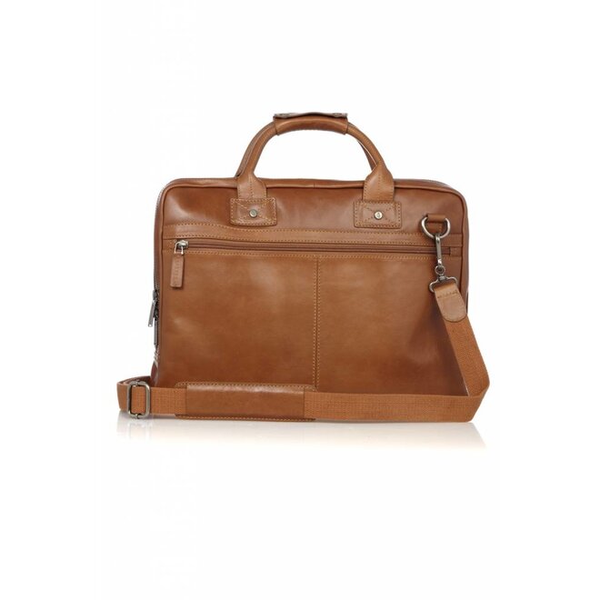 Leren Castelijn&Beerens Firenze laptoptas 15.6"