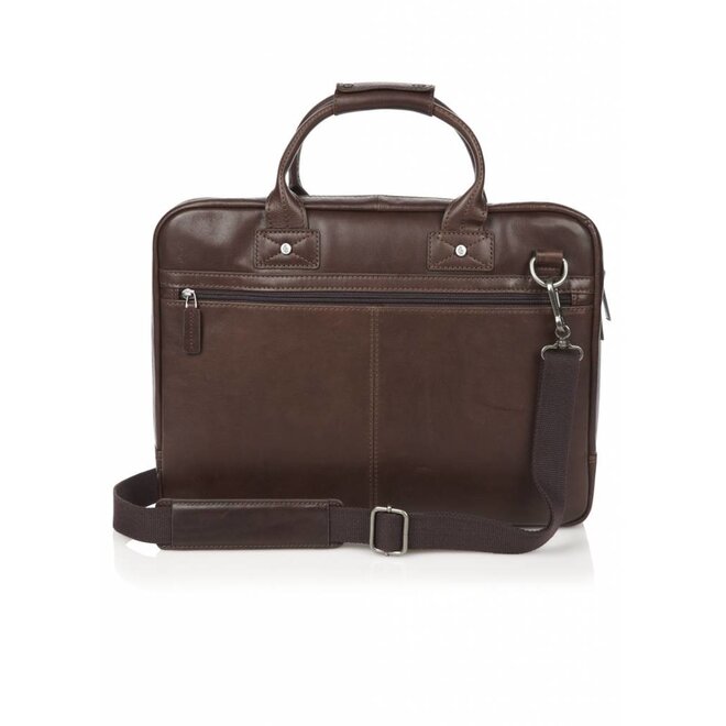 Leren Castelijn&Beerens Firenze laptoptas 15.6"