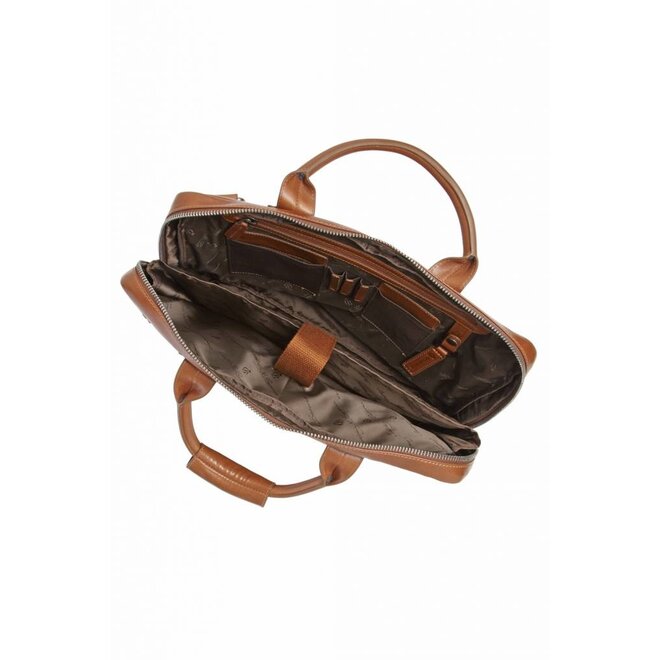 Leren Castelijn&Beerens Firenze laptoptas 15.6"