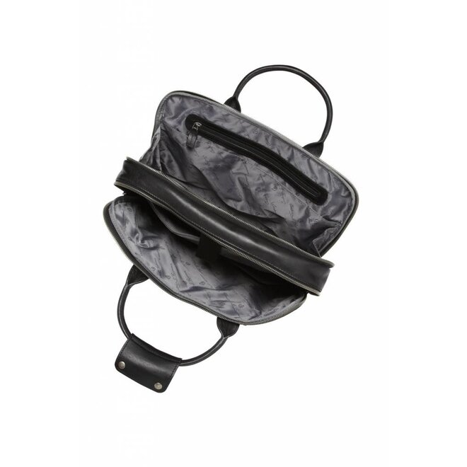 Leren laptoptas Firenze , 15.6 inch + tablet