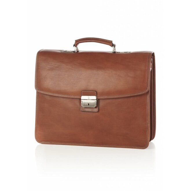 Leren laptoptas Verona 15.6" inch - C&B