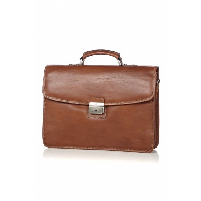 Leren laptoptas Verona C&B - 13,3 inch