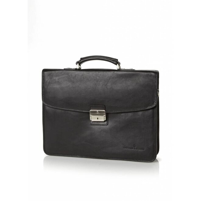 Leren laptoptas Verona C&B - 13,3 inch