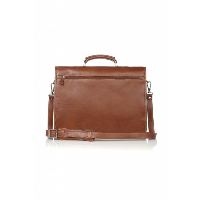 Leren laptoptas Verona C&B - 13,3 inch