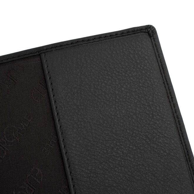 Leren paspoort omslag privacy protected