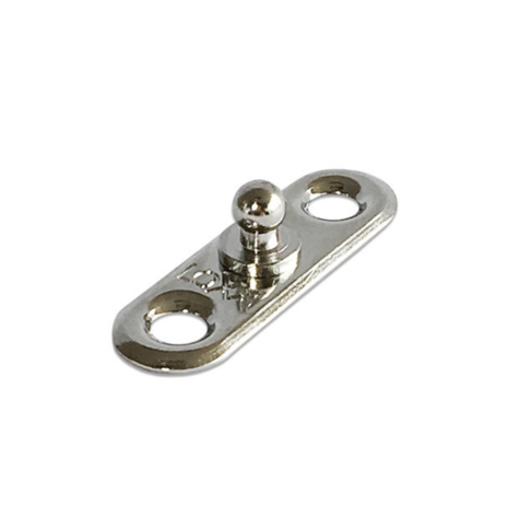 Schaeffertec Loxx® | Plaat | Messing-Verchroomd | TBR | EXTRA BREED