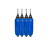 Seilflechter Stootwil / Fender Set (4 stuks) | Blauw | 58(H) x 15(D) cm | Met Birotex Lijn Seilflechter Stootwil / Fender Set (4 stuks) | Blauw | 58(H) x 15(D) cm | Met Birotex Lijn