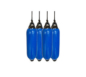 Majoni Majoni | Stootwil / Star Fender | Blauw | 58(H) x 15(D) cm | Met Birotex Lijn