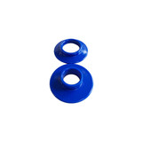 Zeilkous | Nylon | Blauw | Opening 12 mm | Buitenmaat 30 mm | 10 stuks