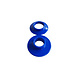 Zeilkousen | Doe-Het-Zelf | Set 10 stuks | Blauw | Opening 14 mm | Buitenmaat 30 mm Zeilkousen | Doe-Het-Zelf | Set 10 stuks | Blauw | Opening 14 mm | Buitenmaat 30 mm