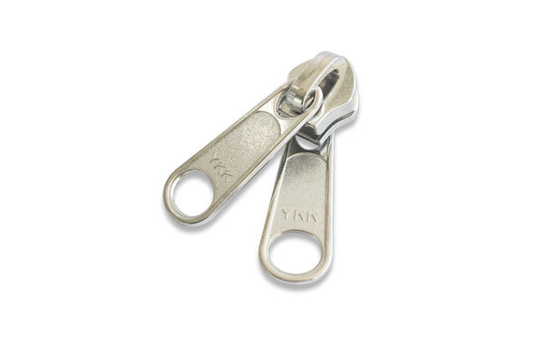 YKK YKK | Runner / Schuiver | 10C | voor 10 mm Spiraalrits | 2 grijpplaten | Koper-Vernikkeld