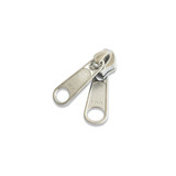 YKK Runner / Schuiver | voor 8 mm Spiraalrits | 2 grijpplaten | Koper-Vernikkeld YKK Runner / Schuiver | voor 8 mm Spiraalrits | 2 grijpplaten | Koper-Vernikkeld