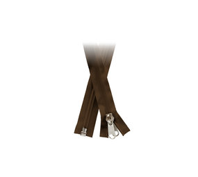 YKK Rits Spiraal | Deelbaar | 10mm | Bruin | 500 cm