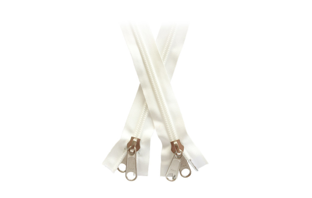 YKK YKK | Rits Spiraal | Dubbel Deelbaar | 10mm | Wit