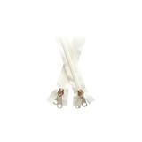 YKK Rits Spiraal | Dubbel Deelbaar | 10mm | Wit YKK Rits Spiraal | Dubbel Deelbaar | 10mm | Wit
