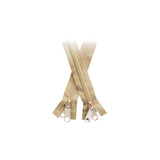 YKK Rits Spiraal | Dubbel Deelbaar | 10mm | Beige YKK Rits Spiraal | Dubbel Deelbaar | 10mm | Beige