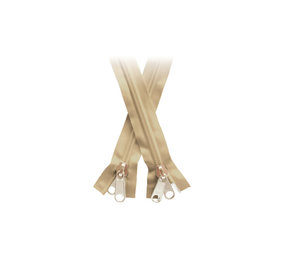 YKK Rits Spiraal | Dubbel Deelbaar | 10mm | Beige