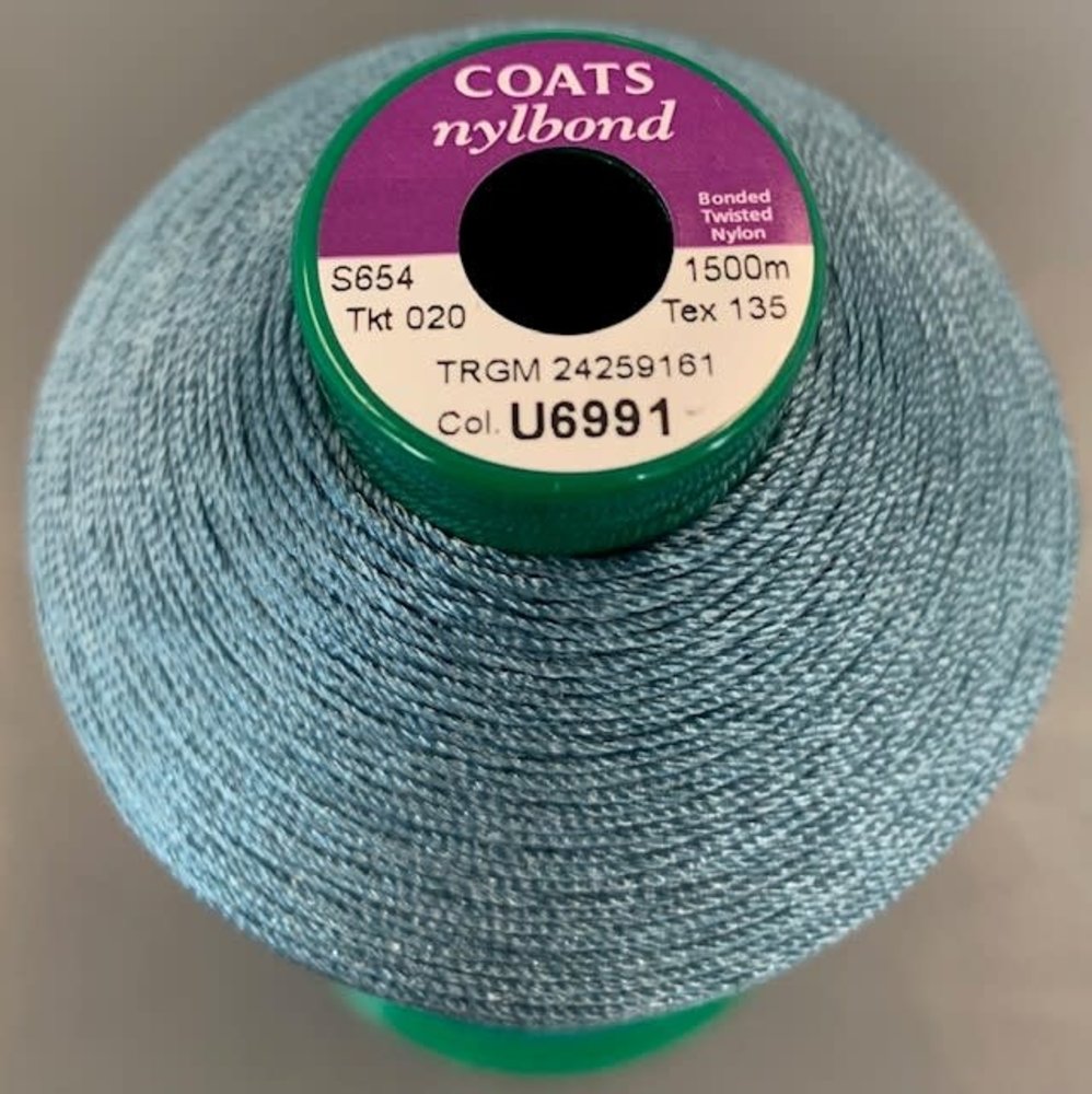 Coats Coats | Nylbond | M20 | 1500 m | Grijs Blauw | # U6991 Coats Coats | Nylbond | M20 | 1500 m | Grijs Blauw | # U6991