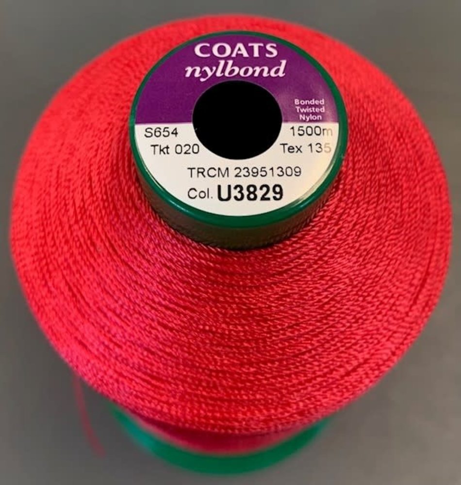 Coats Coats | Nylbond | M20 | 1500 m | Rood | # U3829 Coats Coats | Nylbond | M20 | 1500 m | Rood | # U3829