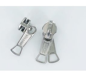 Optilon Optilon | Runner / Schuiver | voor 10 mm Spiraalrits | RT25 | 1 grijpplaat | Koper-Vernikkeld Optilon Optilon | Runner / Schuiver | voor 10 mm Spiraalrits | RT25 | 1 grijpplaat | Koper-Vernikkeld