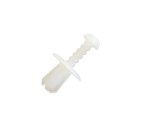 Essentra Components Essentra Components | Schroefnagel Plug | Nylon | Diameter 6 mm | Wit | 10 stuks Essentra Components Essentra Components | Schroefnagel Plug | Nylon | Diameter 6 mm | Wit | 10 stuks