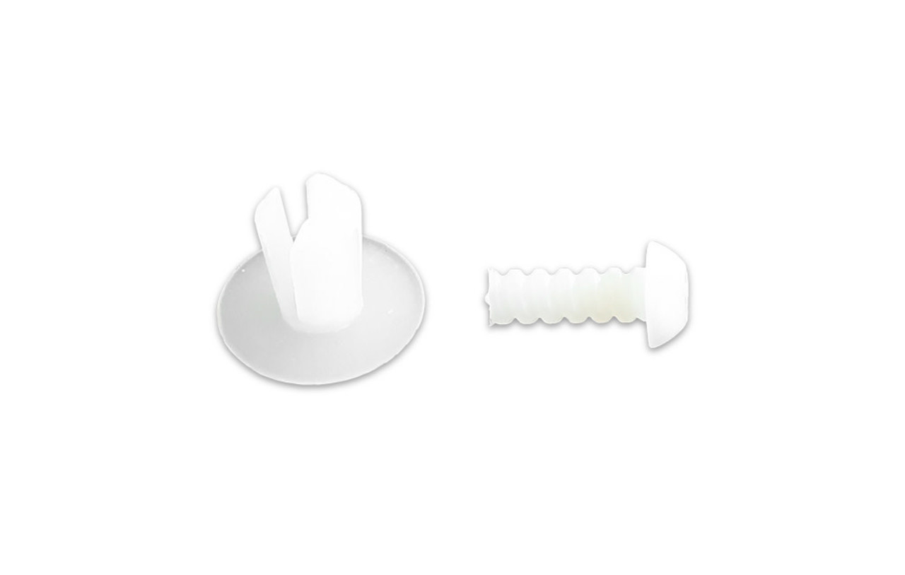 Essentra Components Essentra Components | Schroefnagel Plug | Nylon | Diameter 6 mm | Wit | 10 stuks Essentra Components Essentra Components | Schroefnagel Plug | Nylon | Diameter 6 mm | Wit | 10 stuks