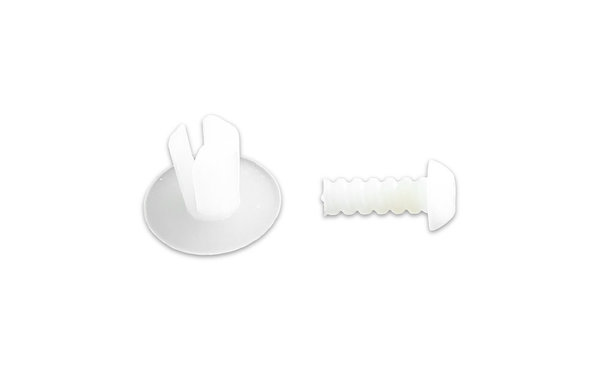 Essentra Components Essentra Components | Schroefnagel Plug | Nylon | Diameter 6 mm | Wit | 10 stuks Essentra Components Essentra Components | Schroefnagel Plug | Nylon | Diameter 6 mm | Wit | 10 stuks