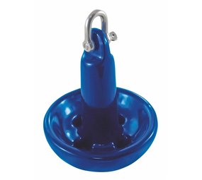 Marinetech Anker | Paddenstoelvormig | Staal PVC gecoat | 4,5 kg | met RVS harpsluiting