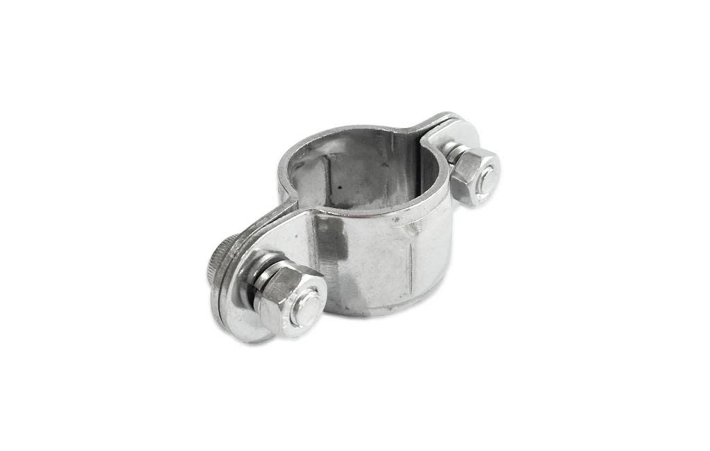 QUARKZMAN 6 Stuks Buisklemmen - 60 Mm, 201 RVS U-Vormige Klemmen Voor Leidingen En Kabels
