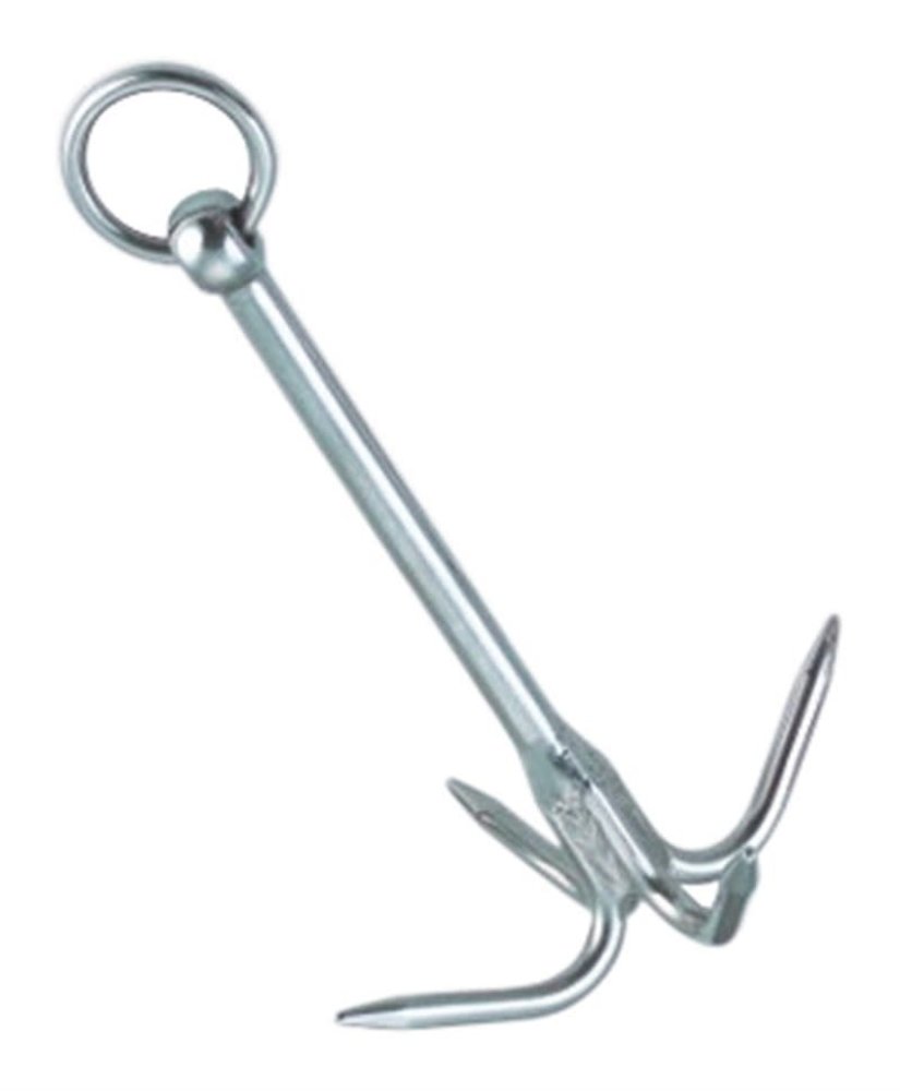 Marinetech Marinetech | Anker | Werp | 0,5 kg | Lengte 200 mm | RVS | Met ring voor harpsluiting Marinetech Marinetech | Anker | Werp | 0,5 kg | Lengte 200 mm | RVS | Met ring voor harpsluiting