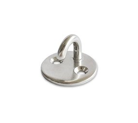 Marinetech Oogplaat | Rond | RVS | met Haak Marinetech Oogplaat | Rond | RVS | met Haak