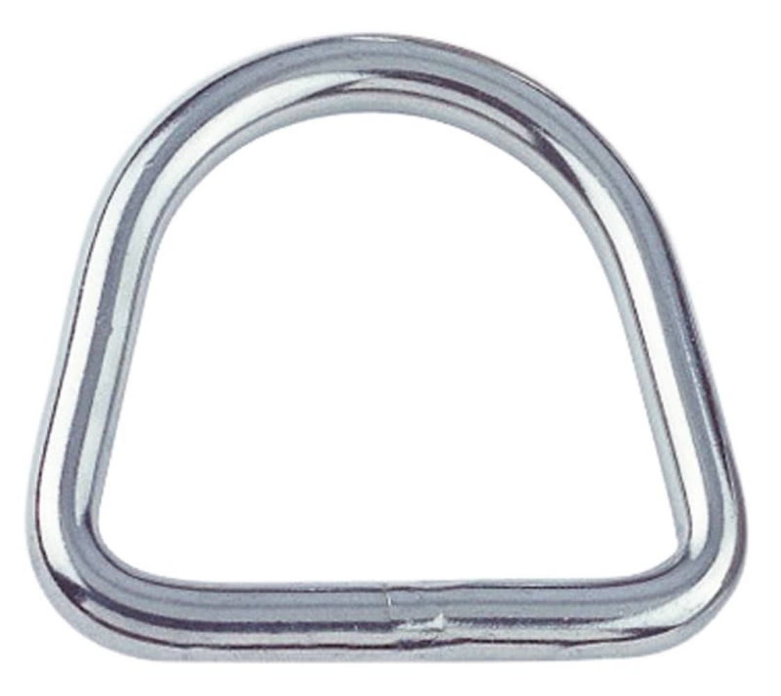 Marinetech Marinetech | D ring halfrond | RVS gelast