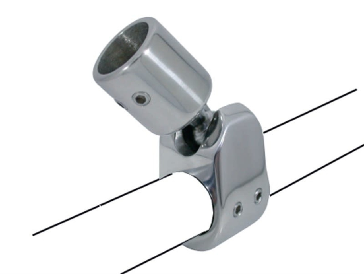 Marinetech Marinetech | Kogelscharnier | Mid-Eind | RVS |