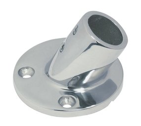 Marinetech Railing | Voet | Rond | 60 graden | RVS